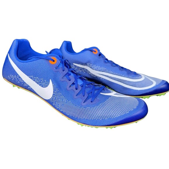 Nike Zoom Ja Fly 4 Mens Size 13 Track & Field Sprint Spikes Racer Blue New - Picture 2 of 8